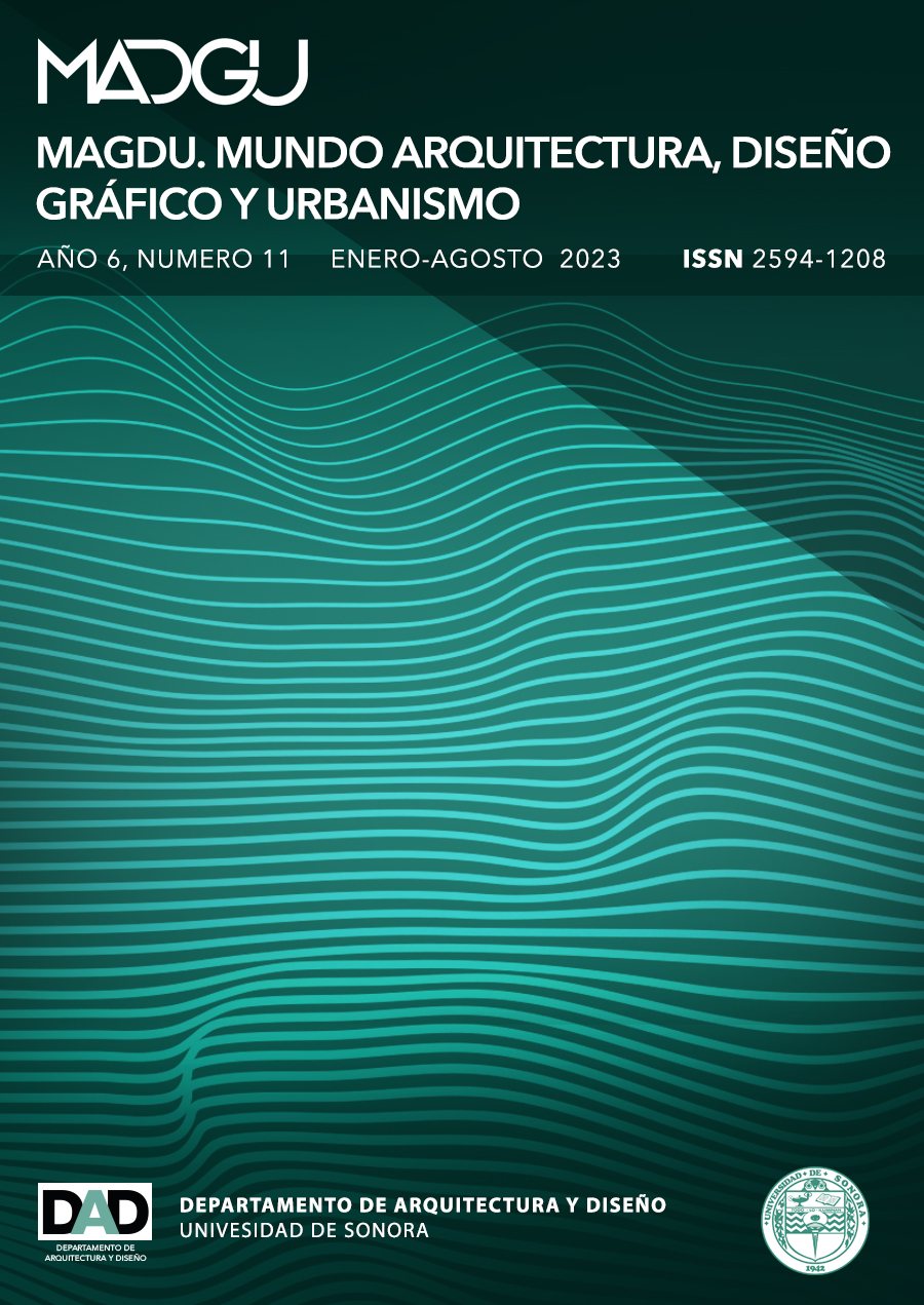 					Ver Vol. 6 Núm. 10 (2022): MADGU. Mundo, Arquitectura, Diseño Gráfico y Urbanismo
				