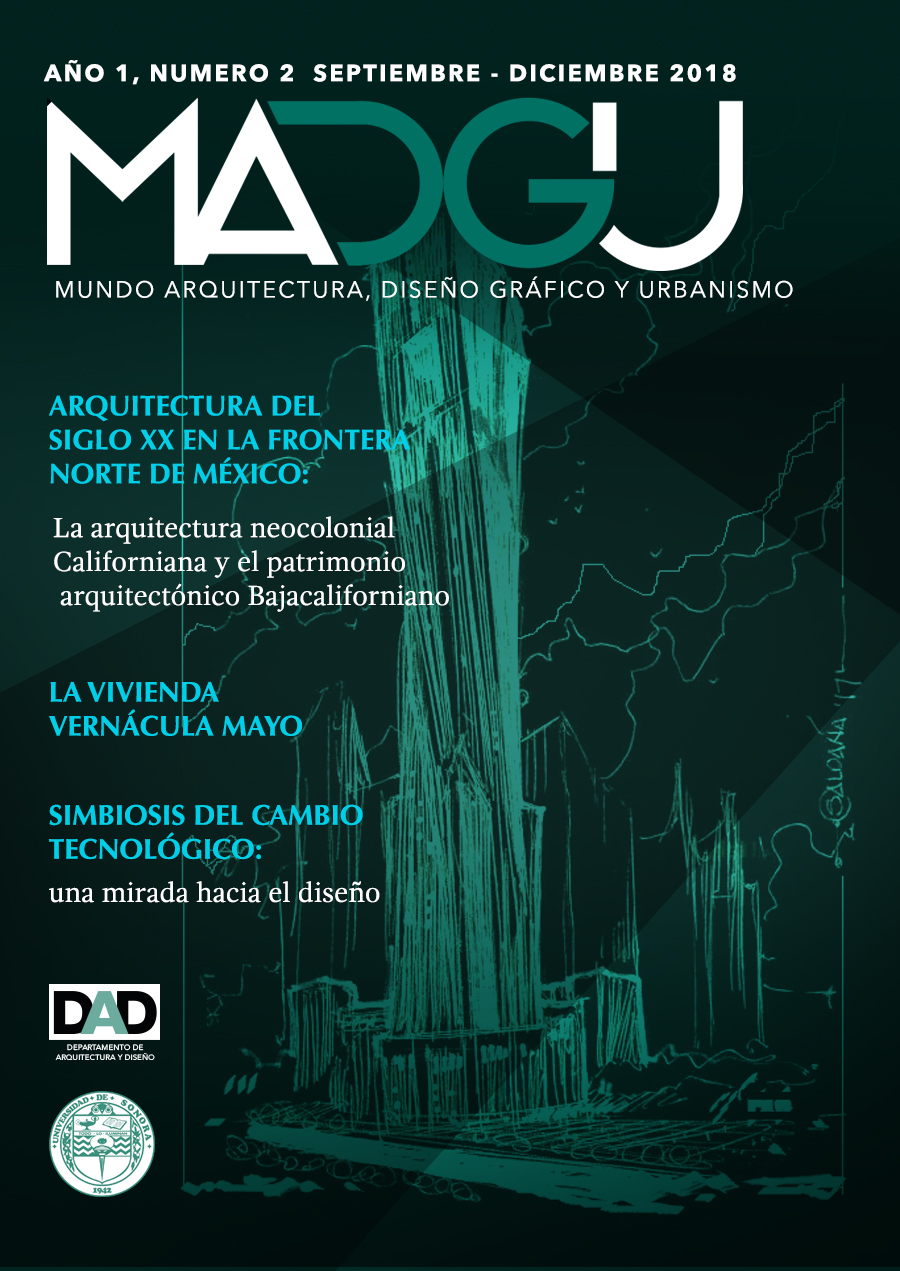 					Ver Vol. 1 Núm. 2 (2018): MADGU. Mundo, Arquitectura, Diseño Gráfico y Urbanismo
				
